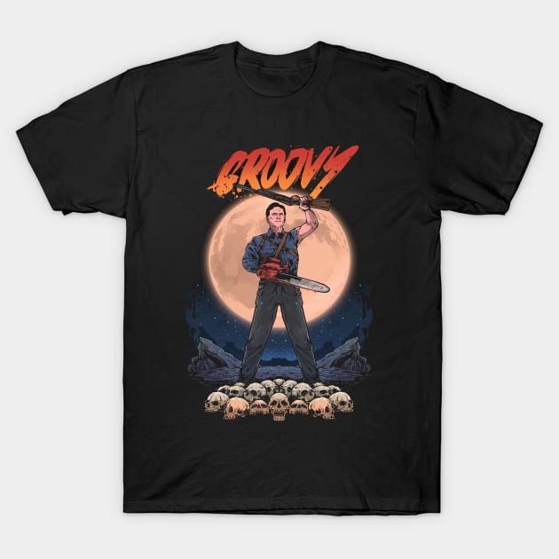 Ash williams T-Shirt by Mikeywear Apparel